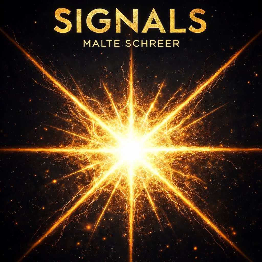 Album-Cover Signals von Malte Schreer